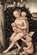 CRANACH, Lucas the Elder Charity fdgr China oil painting reproduction